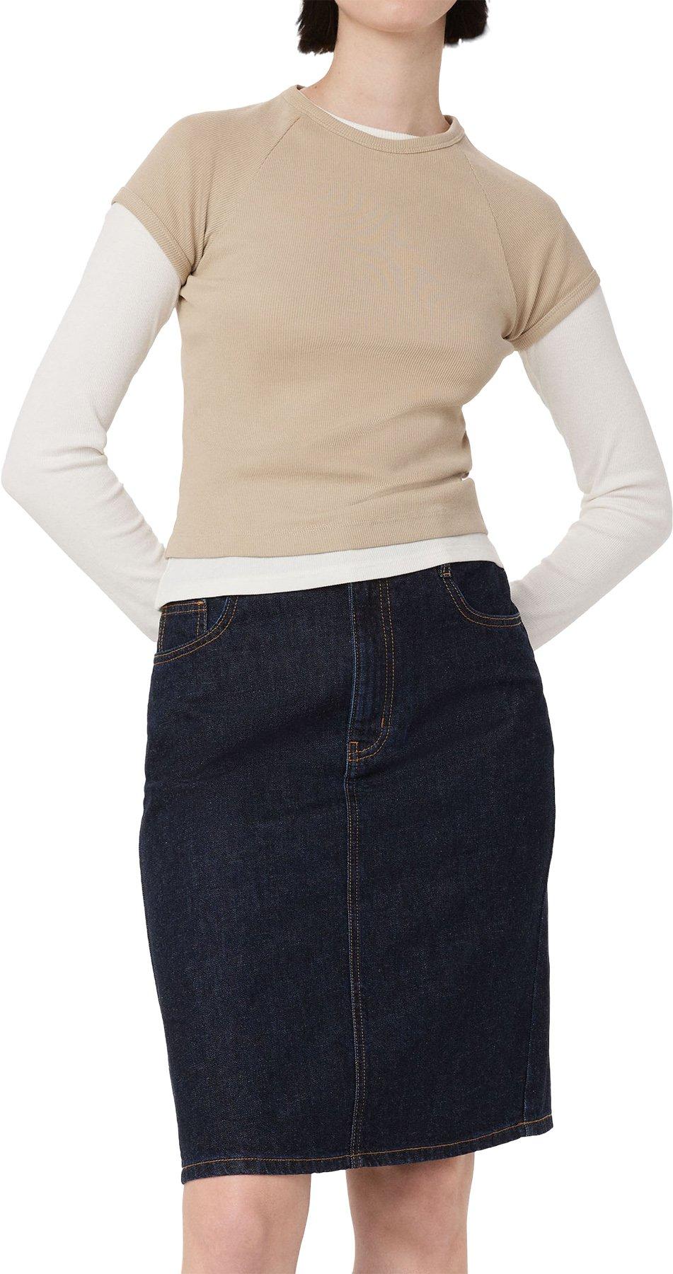 Product gallery image number 2 for product Denim Midi Skirt - Women's