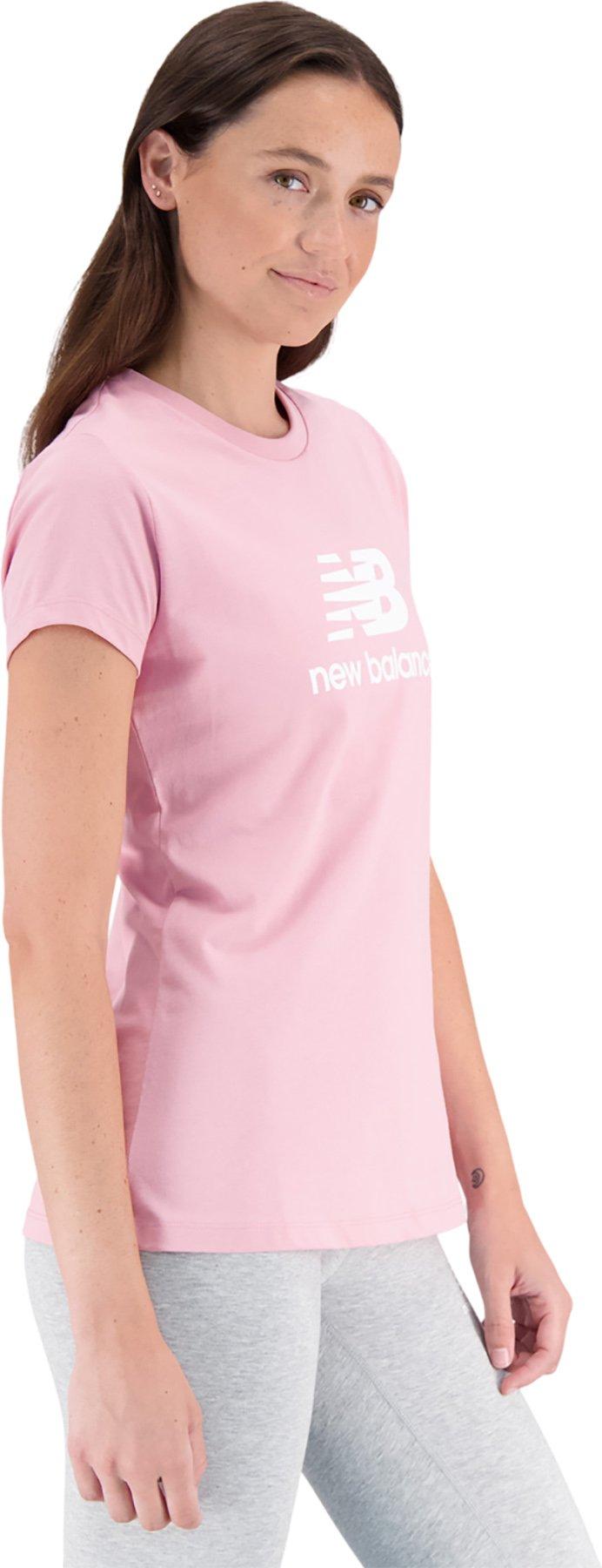 Numéro de l'image de la galerie de produits 3 pour le produit T-shirt à logo empilé Essentials - Femme