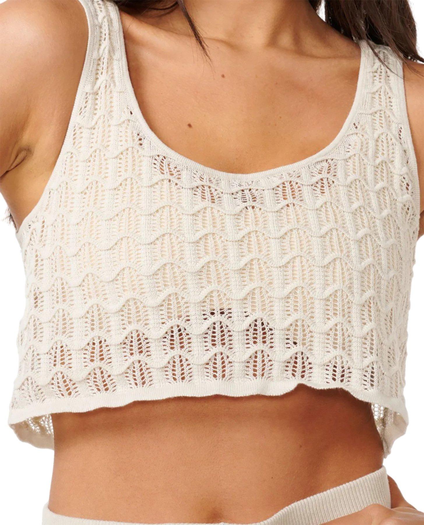 Product gallery image number 3 for product Santorini Sun Crochet Top - Women's