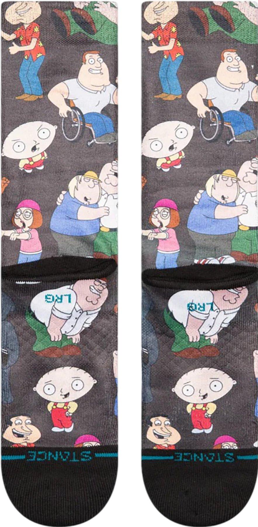 Product gallery image number 2 for product Family Guy X Stance Family Guy Crew Socks - Unisex