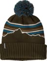 Colour: Fitz Roy Retro Stripe Knit - Kelp Forest