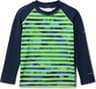 Colour: Green Mamba Tie Dye Stripe - Coll Navy