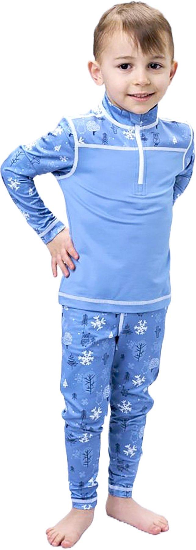 Product gallery image number 1 for product Altropos 1/2 Zip Midlayer Printed Top - Kids