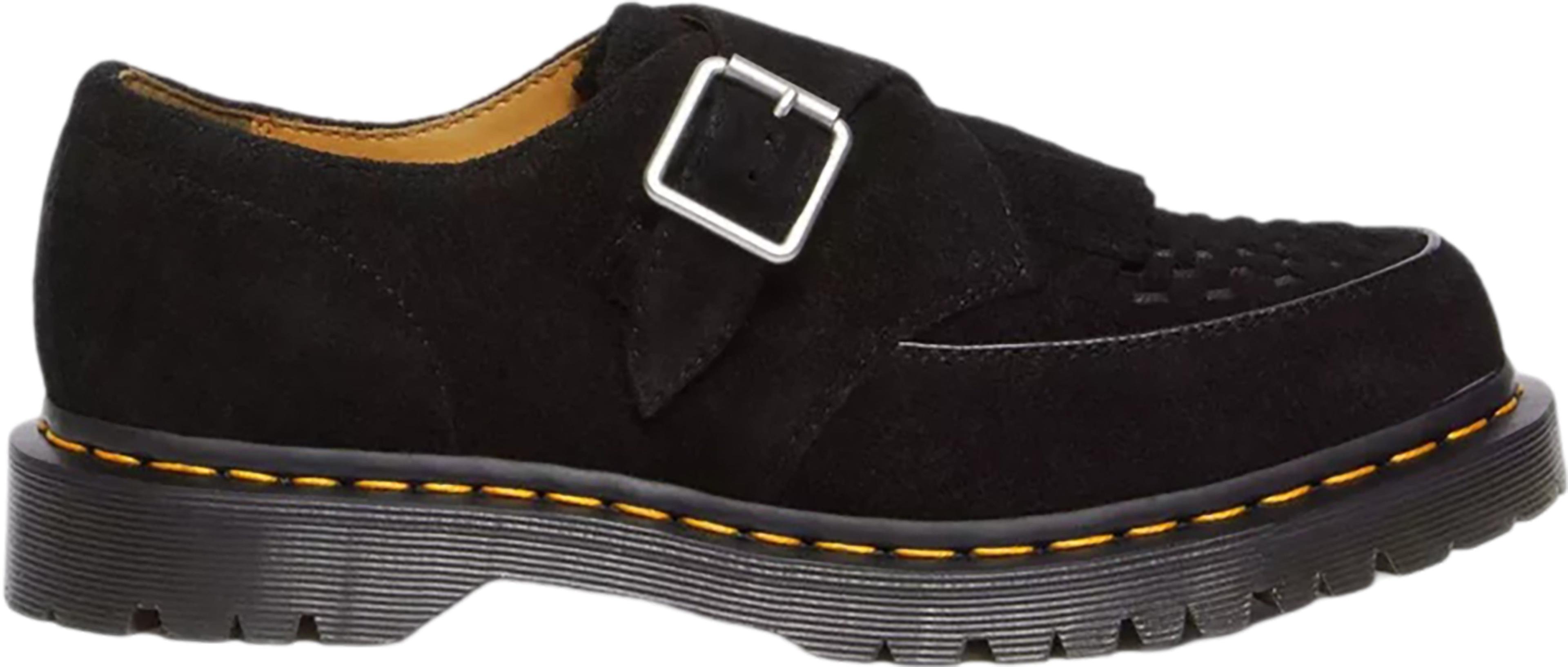 Product image for Ramsey Suede Kiltie Buckle Creepers Shoes - Unisex