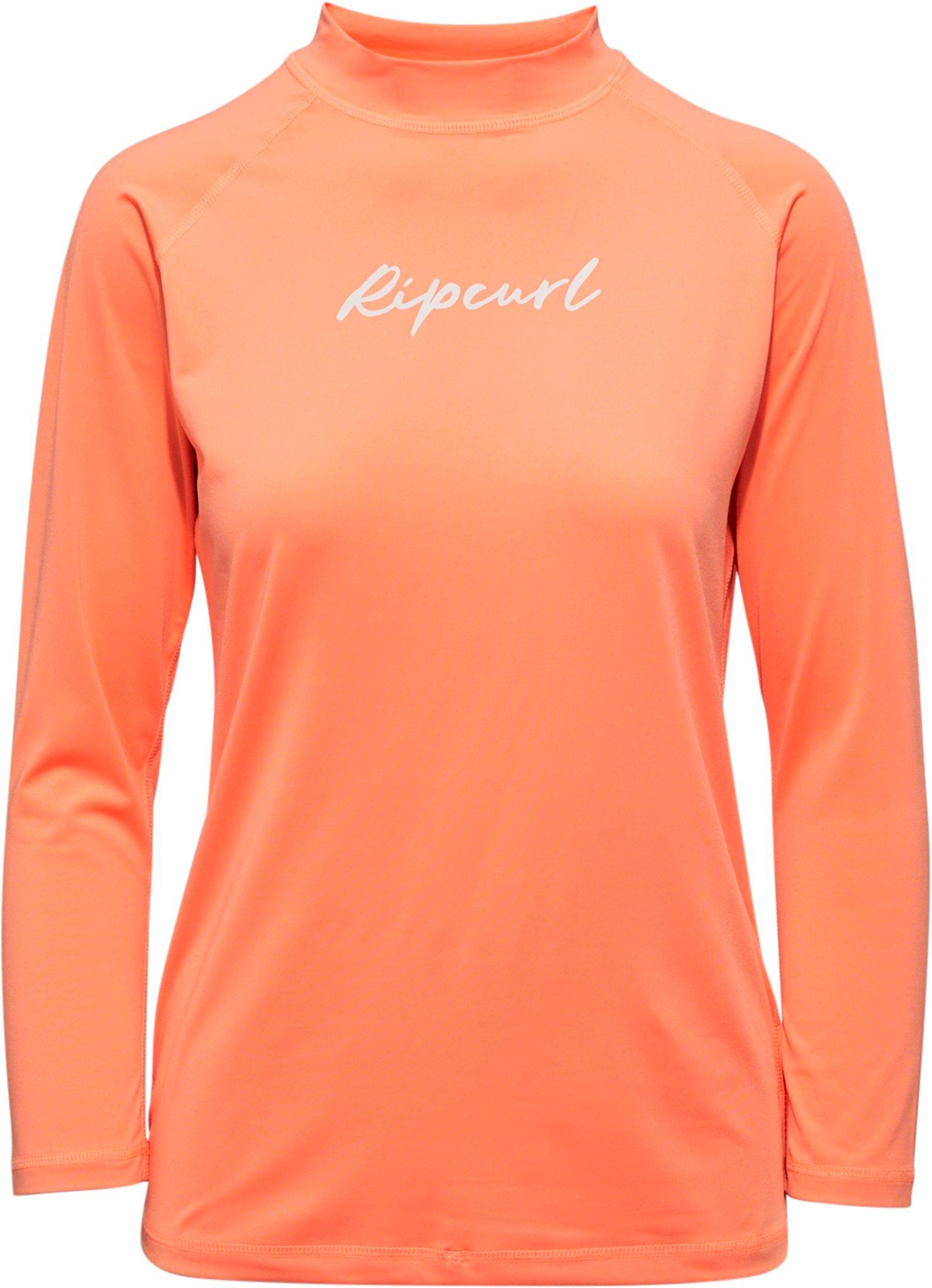 Product gallery image number 1 for product Long Sleeve Script Rashguard - Girl's