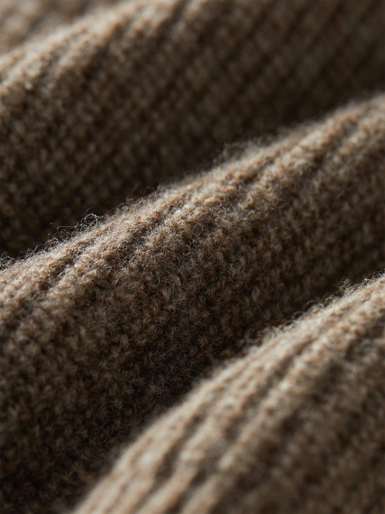 Product gallery image number 3 for product Yak Wool Mockneck Sweater - Men's