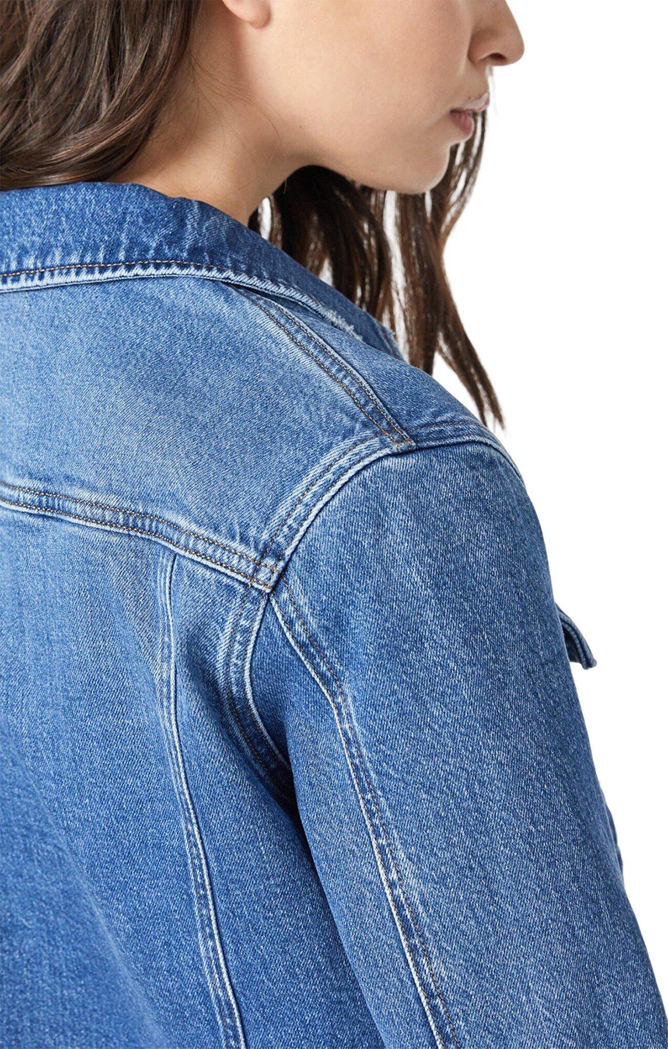 Numéro de l'image de la galerie de produits 2 pour le produit Manteau en jean Katy - Femme