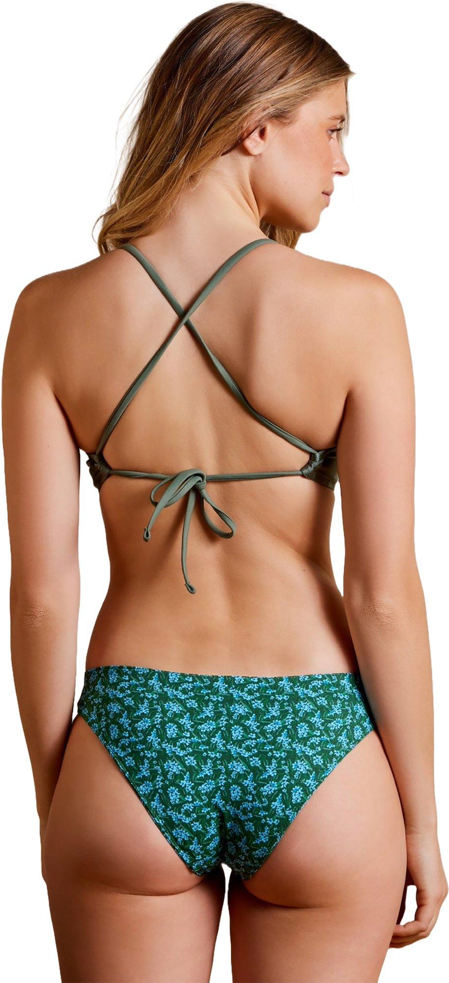 Numéro de l'image de la galerie de produits 2 pour le produit Haut de bikini pour le surf Jade - Femme