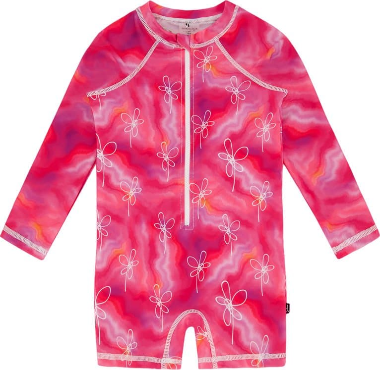 Product image for Printed Long Sleeve One Piece Rashguard - Little Boys