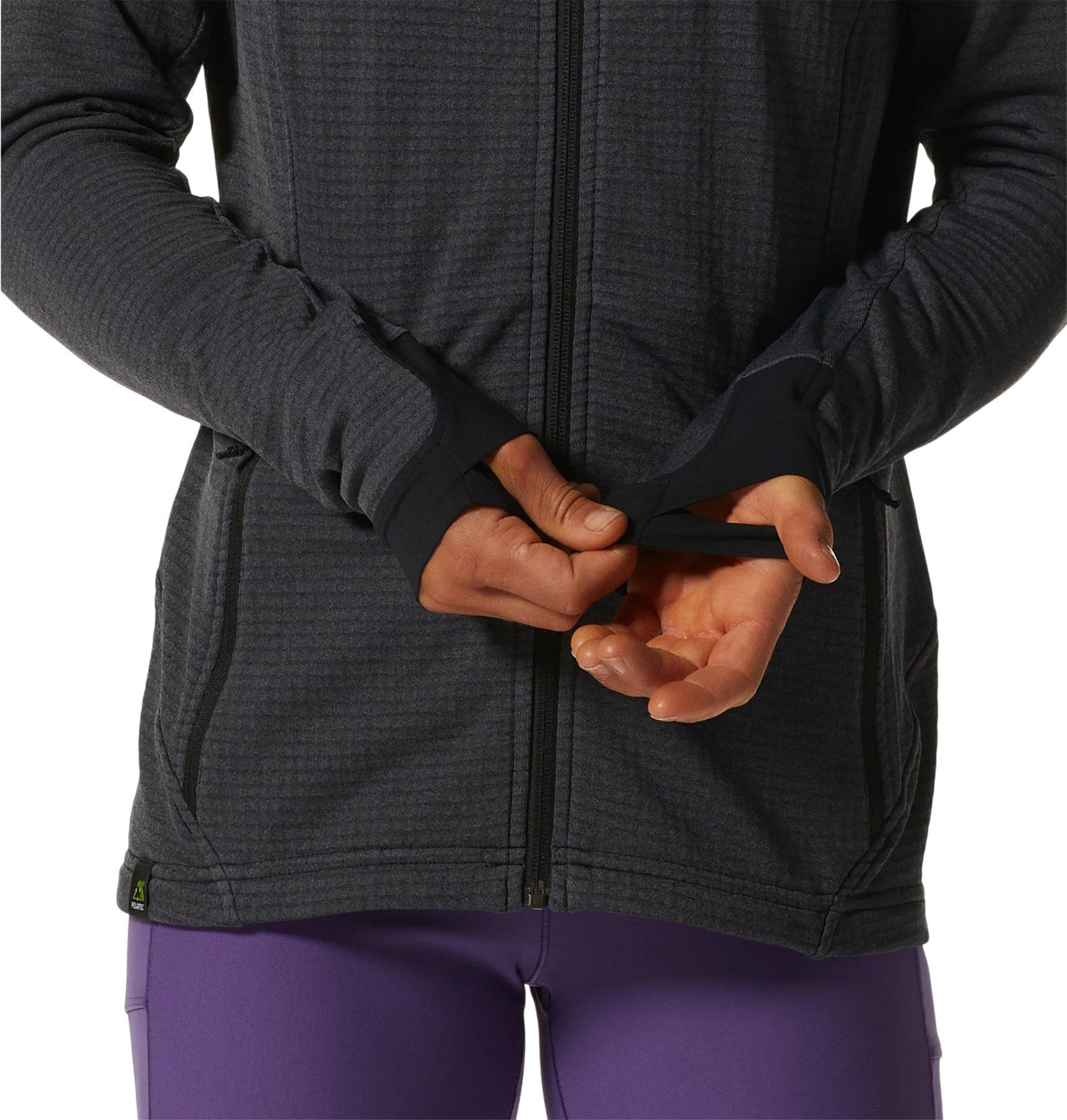 Product gallery image number 3 for product Polartec Power Grid Full Zip Hoody - Women's