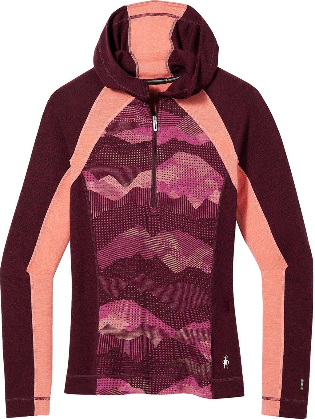 Numéro de l'image de la galerie de produits 1 pour le produit Chandail à capuchon et demi-glissière Classic Thermal Merino - Femme