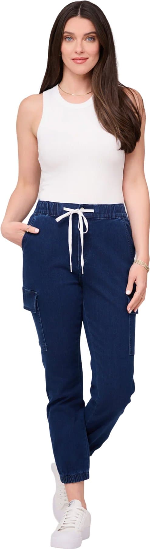 Numéro de l'image de la galerie de produits 1 pour le produit Jeans décontracté taille haute Malia - Femme