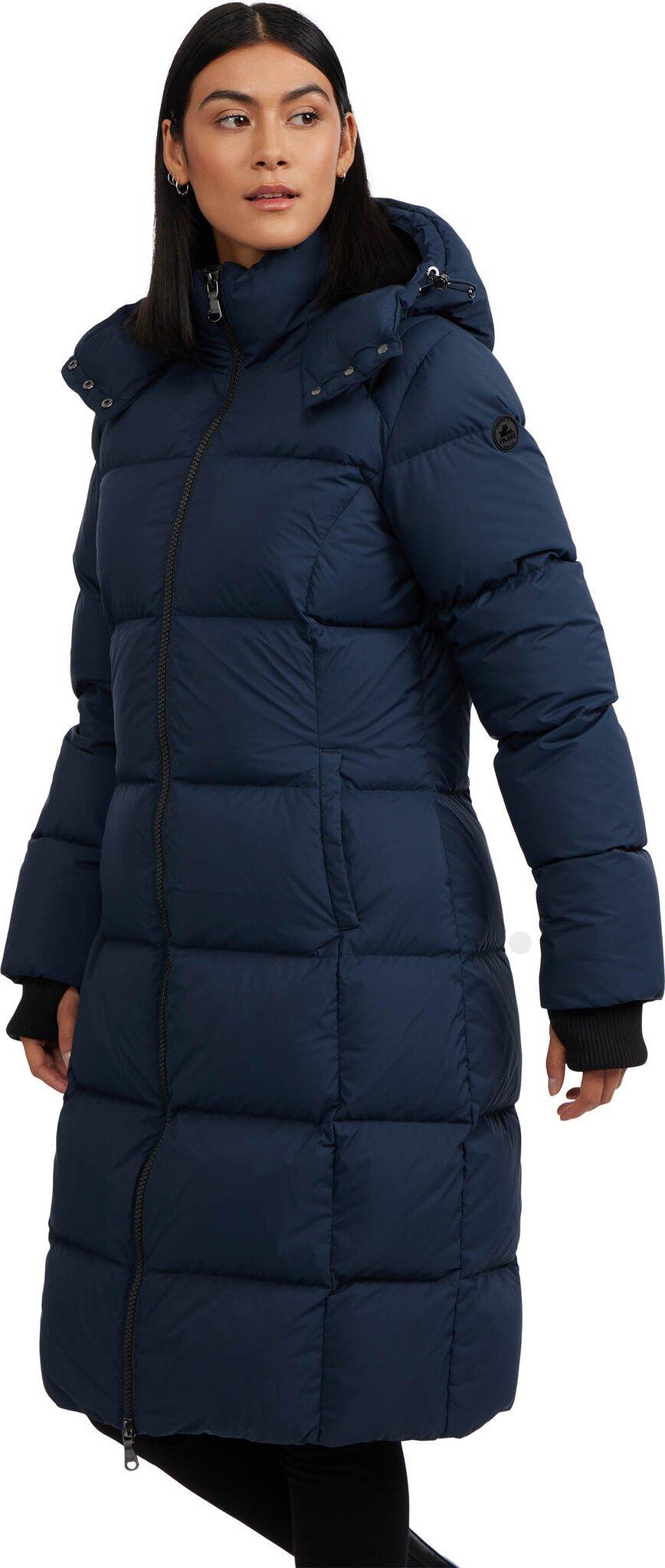 Product gallery image number 2 for product Autumn Long Channel Quilted Puffer Jacket - Women's