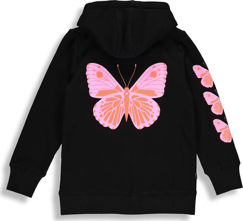 Product gallery image number 2 for product Butterflies Full Zip Hoodie - Kids