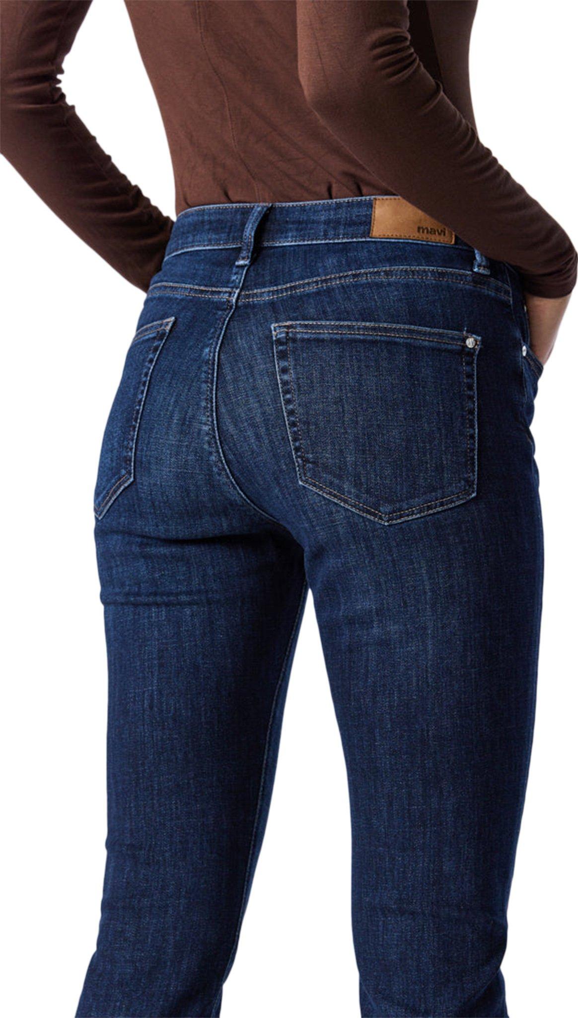 Numéro de l'image de la galerie de produits 3 pour le produit Jean à plumes brossées foncées Viola - Femme