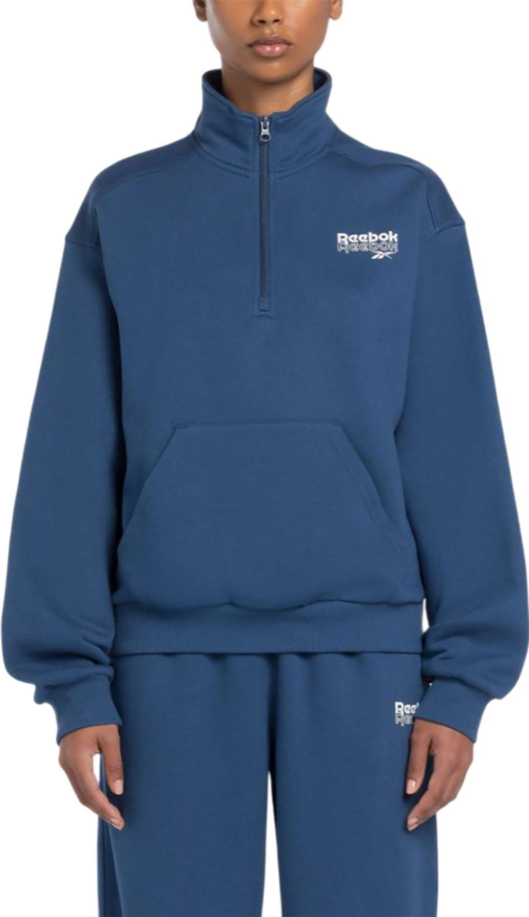 Product image for Reebok Identity 1/4 Zip Sweatshirt - Women's