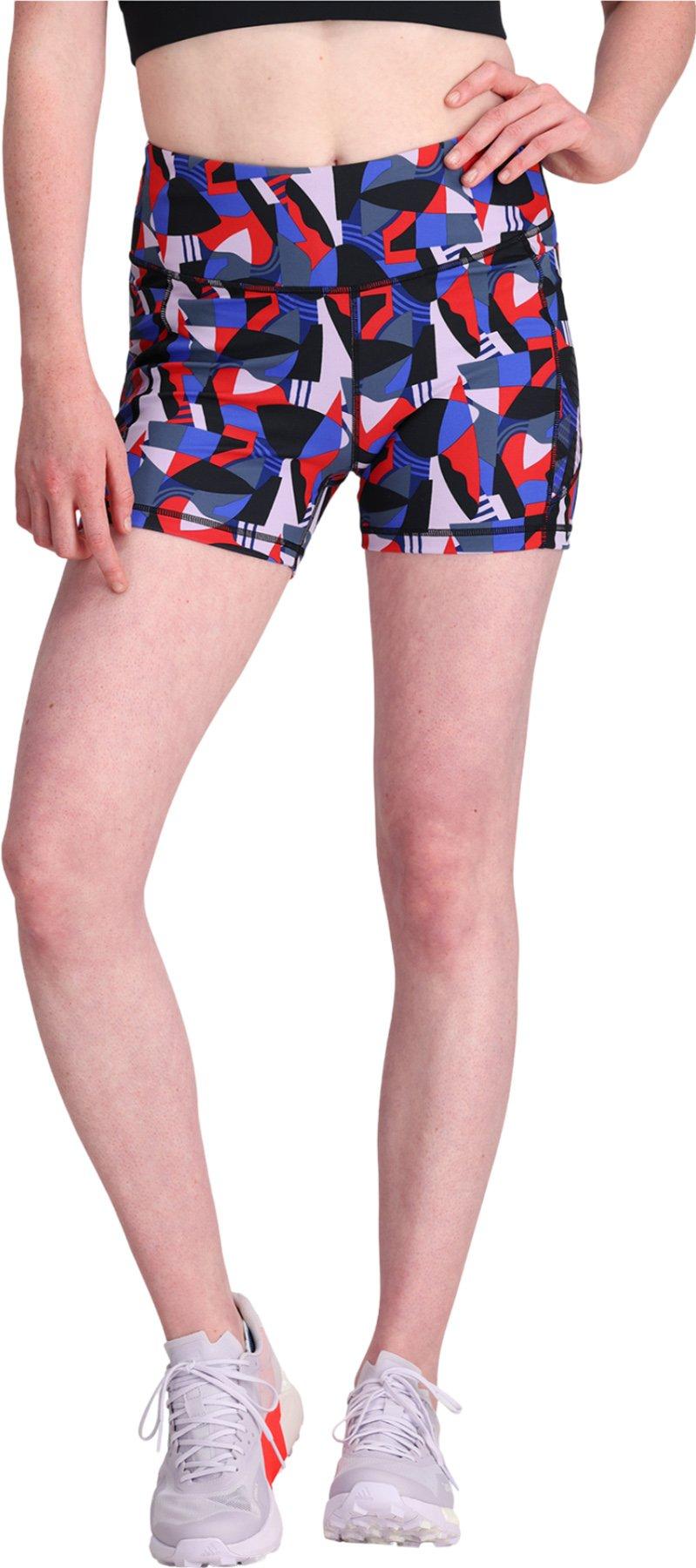 Product gallery image number 4 for product Ad-Vantage Printed Shorts 4In - Women's