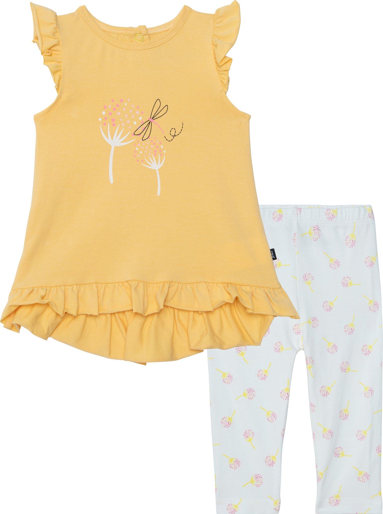 Product gallery image number 1 for product Organic Cotton Top and Legging Set - Baby Girls