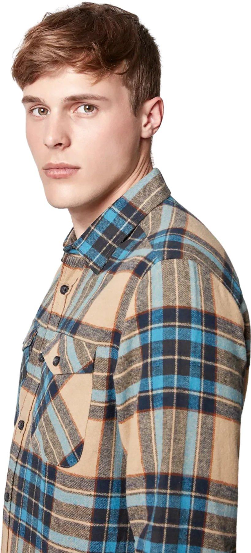 Product gallery image number 3 for product Long Sleeve Plaid Button-Up Shirt - Men's