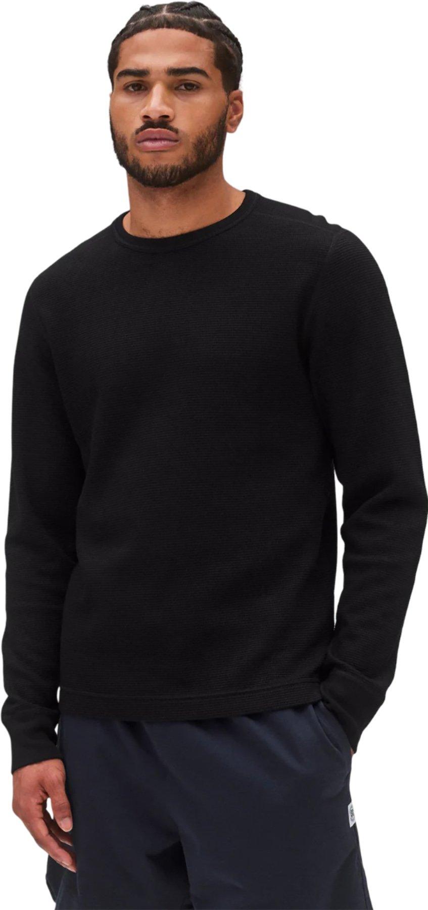 Product gallery image number 3 for product Lightweight Waffle Long Sleeve T-Shirt - Men's