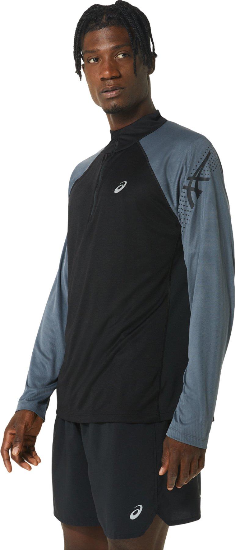 Product gallery image number 4 for product Icon 1/2 Zip Long Sleeve Running Top - Men's