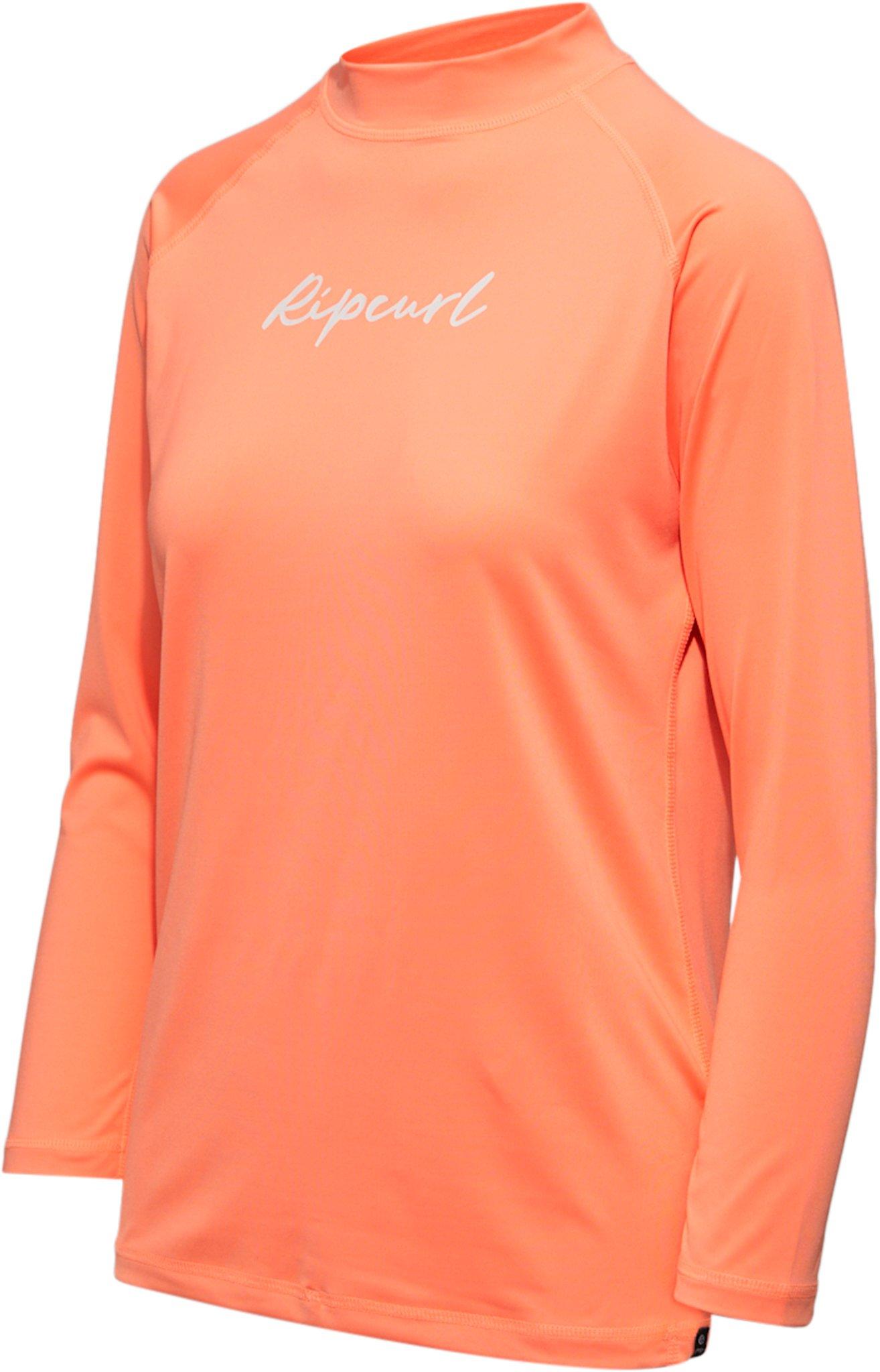 Product gallery image number 2 for product Long Sleeve Script Rashguard - Girl's