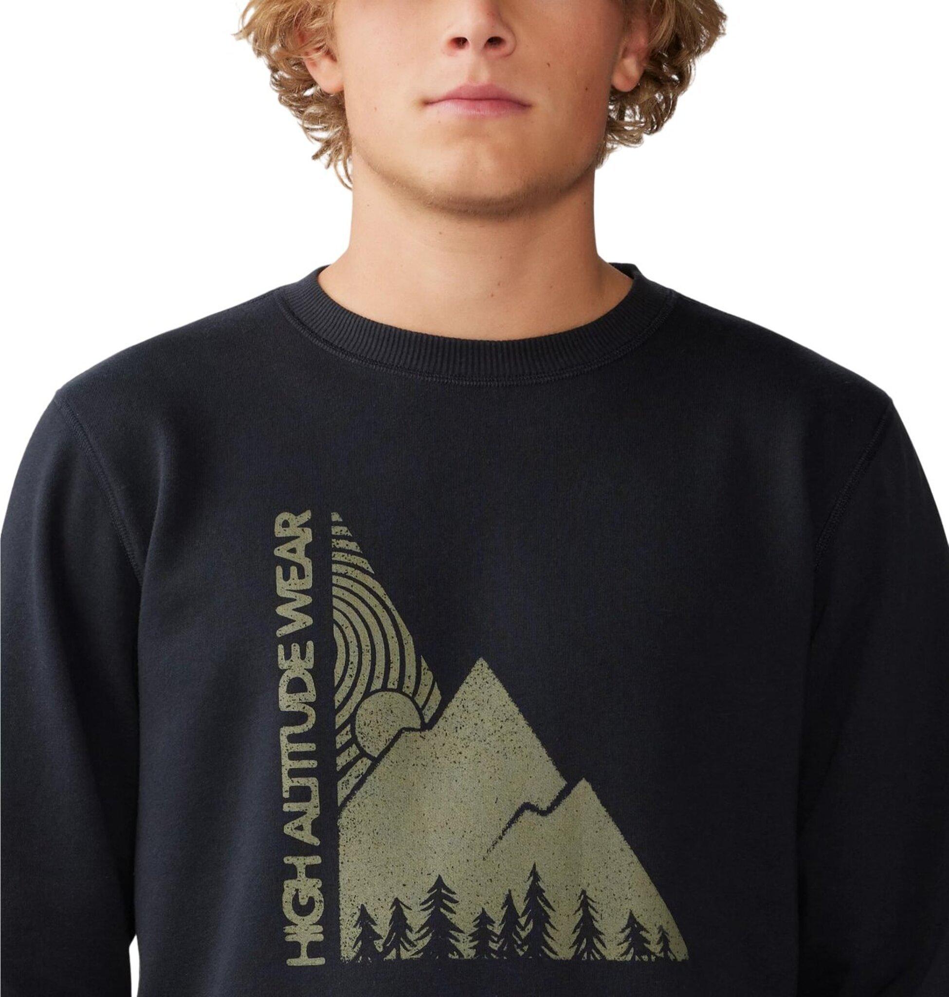 Product gallery image number 4 for product Jagged Peak Crew Neck Pullover - Men's