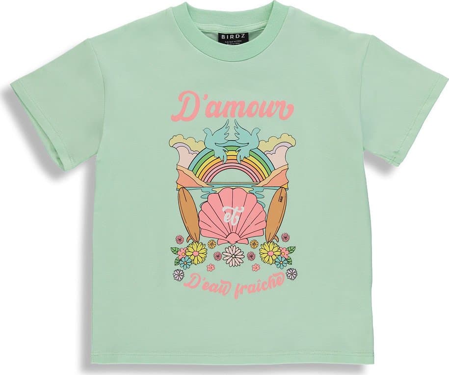 Product gallery image number 1 for product Summer Camp D'amour et d'eau fraîche T-shirt - Girls