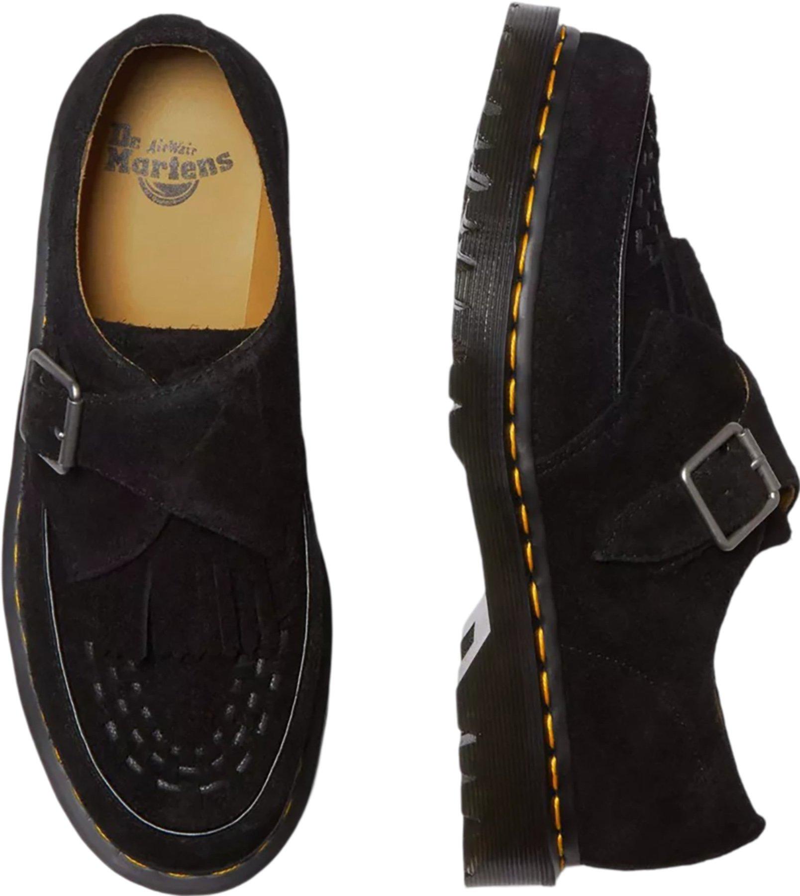 Numéro de l'image de la galerie de produits 5 pour le produit Souliers creepers en suède avec boucle et kiltie Ramsey - Unisexe