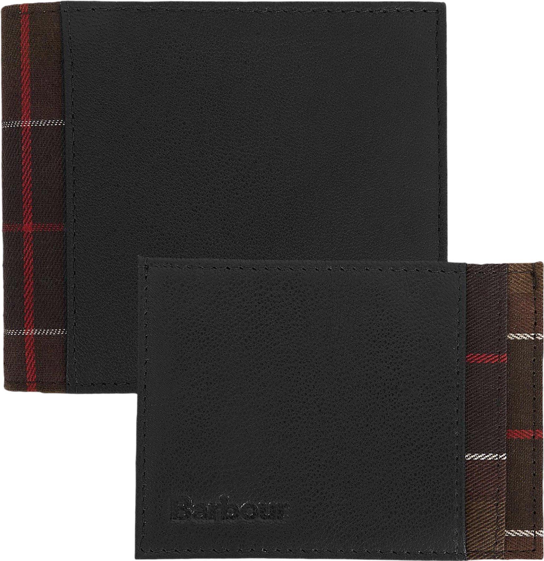 Product image for Leather Tartan Wallet and Cardholder Gift Set - Men's