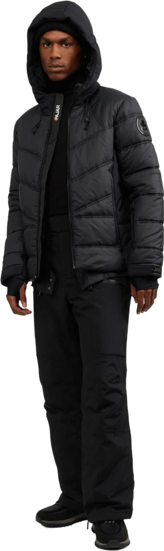 Product gallery image number 4 for product Thebe Mixed Media Ski Jacket with Fixed Hood - Men's