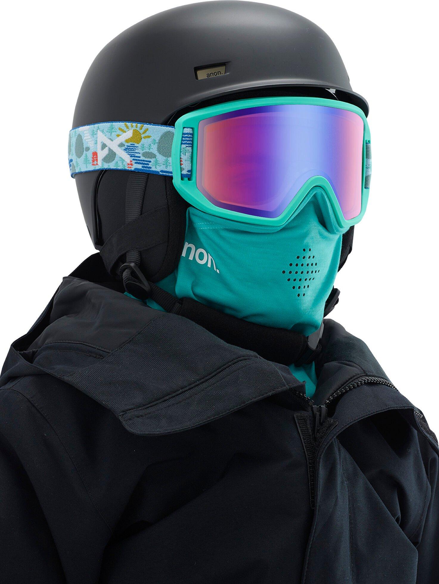 Product gallery image number 6 for product Anon Relapse JR Goggle with MFI Face Mask - Kids