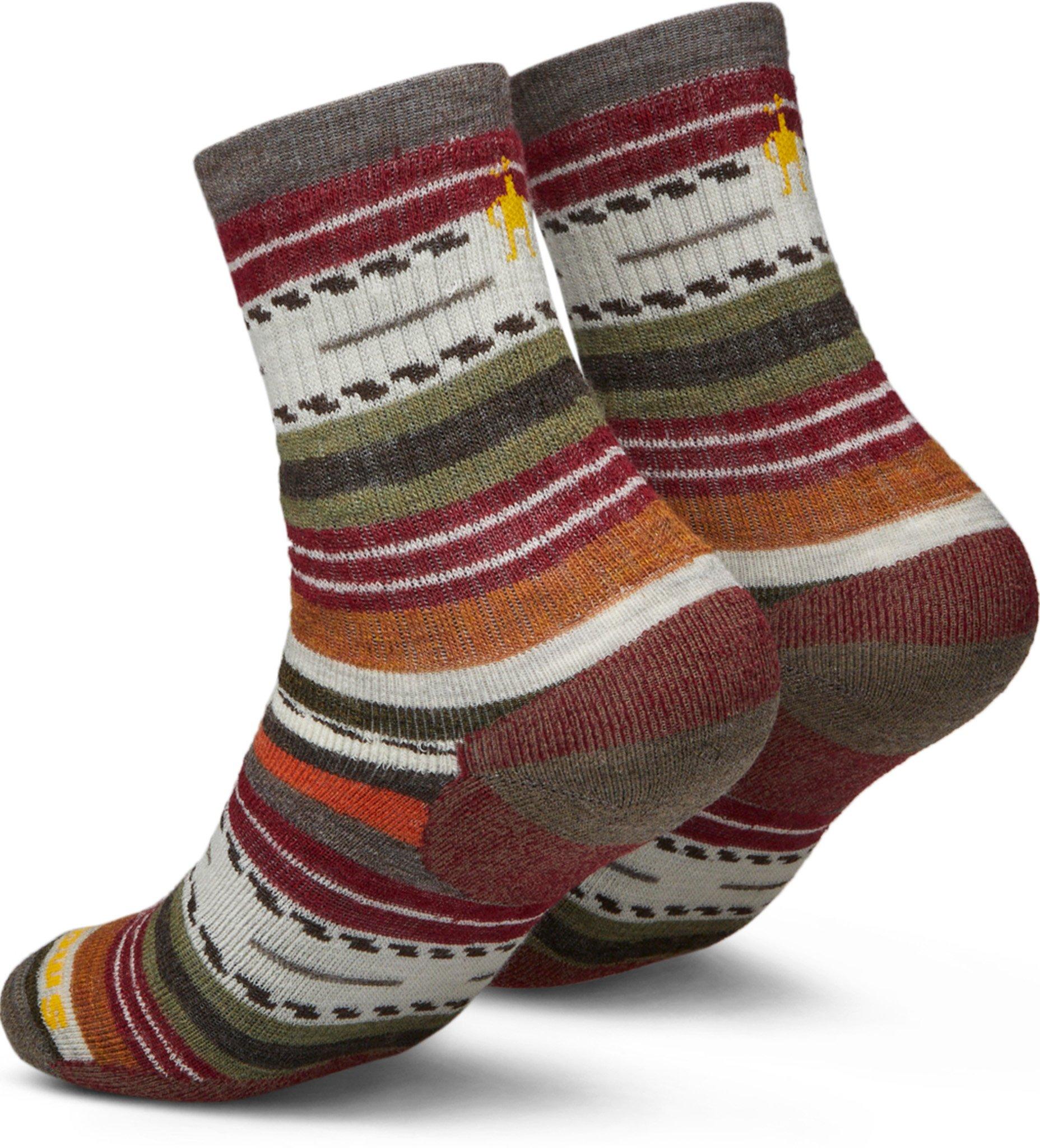 Product gallery image number 2 for product Classic Hike Full Cushion Margarita Crew Socks - Kids