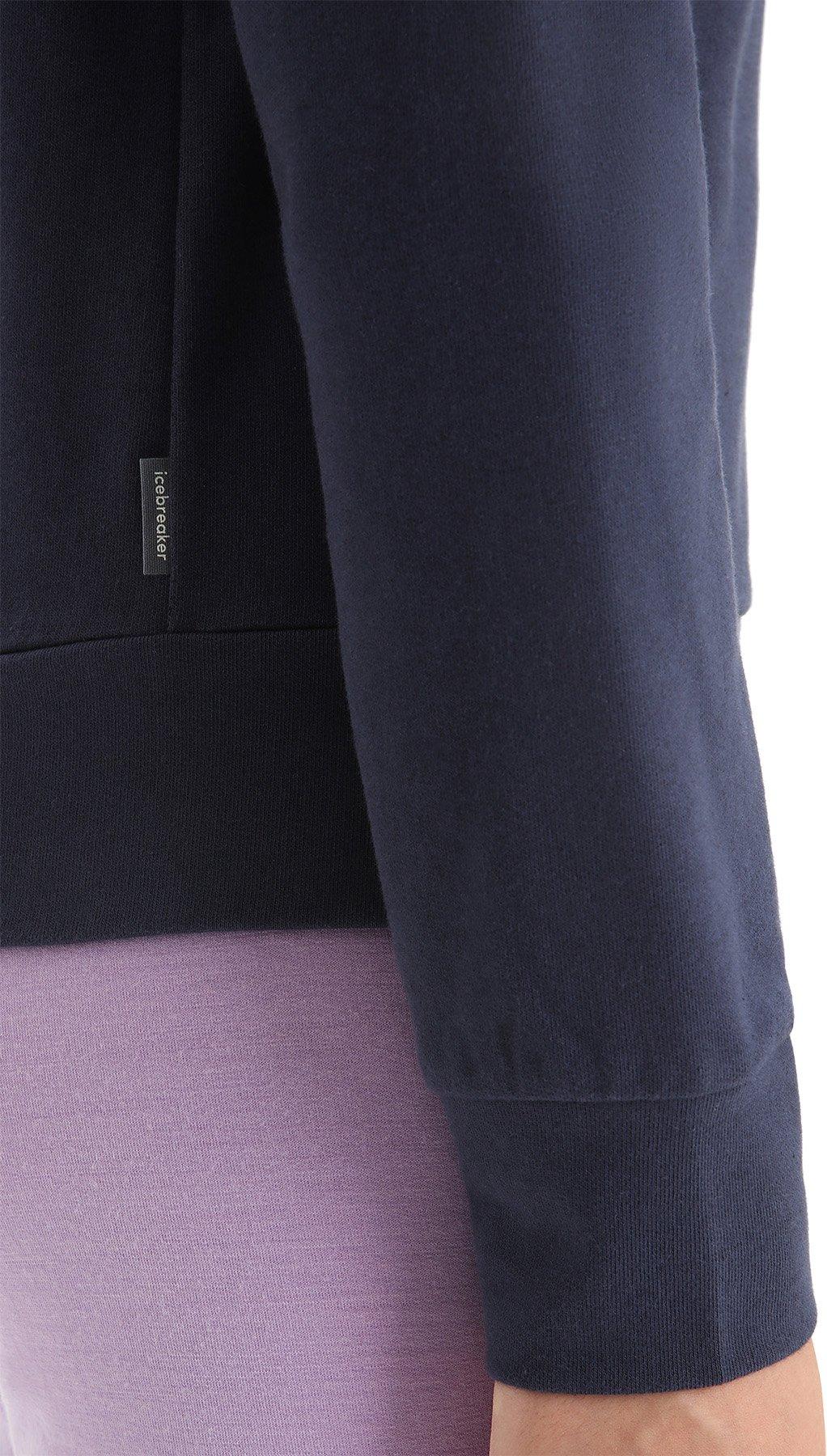 Product gallery image number 3 for product Central Classic Long Sleeve Zip Hoodie - Women's