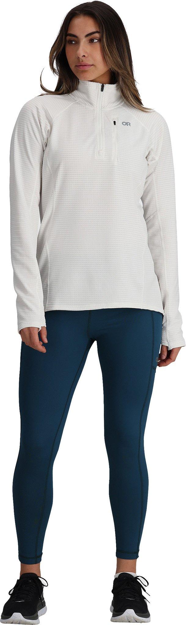 Numéro de l'image de la galerie de produits 2 pour le produit Maillot Vigor Grid Fleece Quarter Zip - Femme