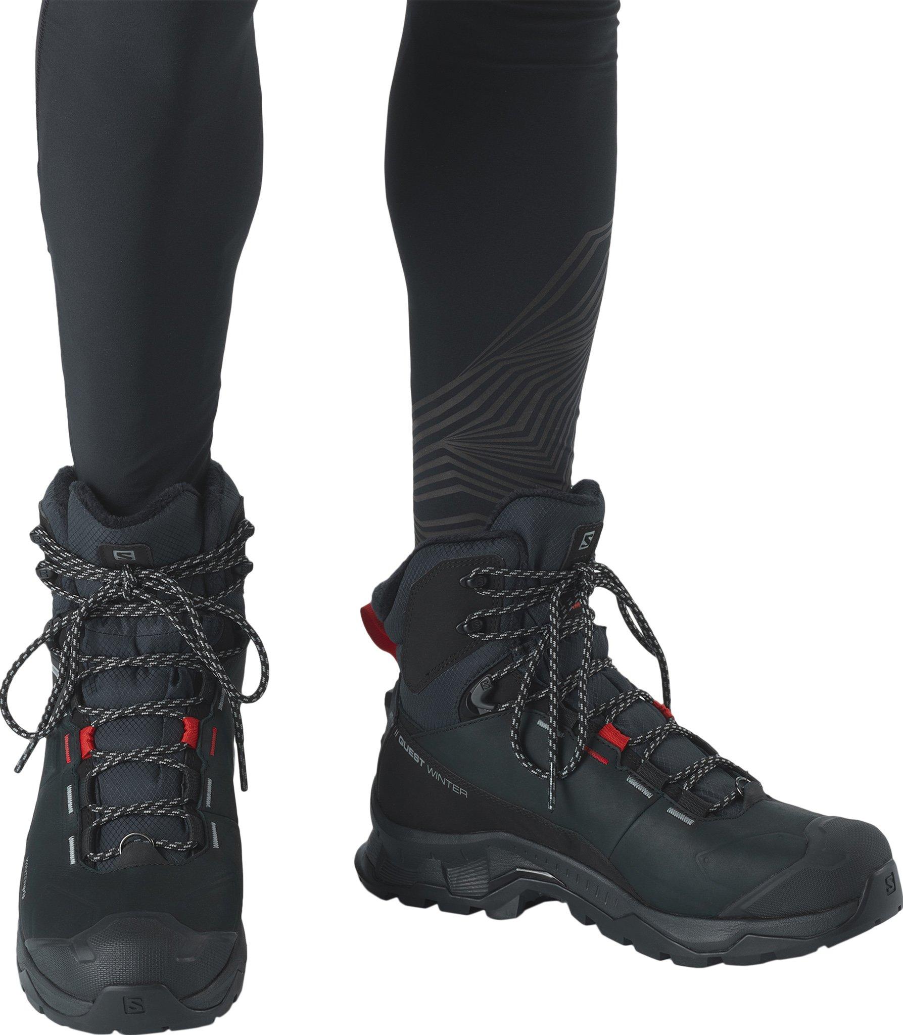 Product gallery image number 8 for product Quest Winter Thinsulate ClimaSalomon Waterproof Boots - Unisex