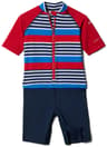 Couleur: Collegiate Navy Milo Stripe - Mtn Red