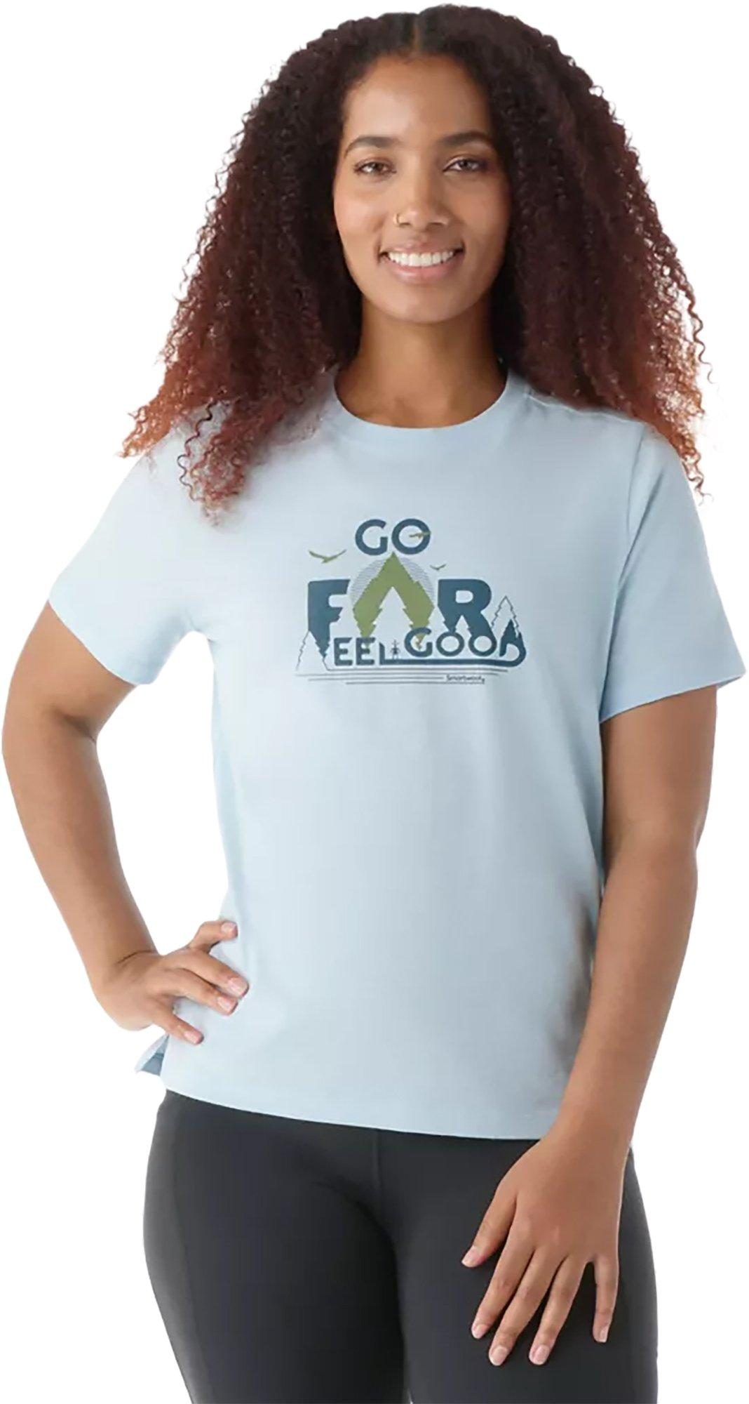 Product gallery image number 2 for product Go Far. Feel Good. Graphic Short Sleeve Tee - Women's