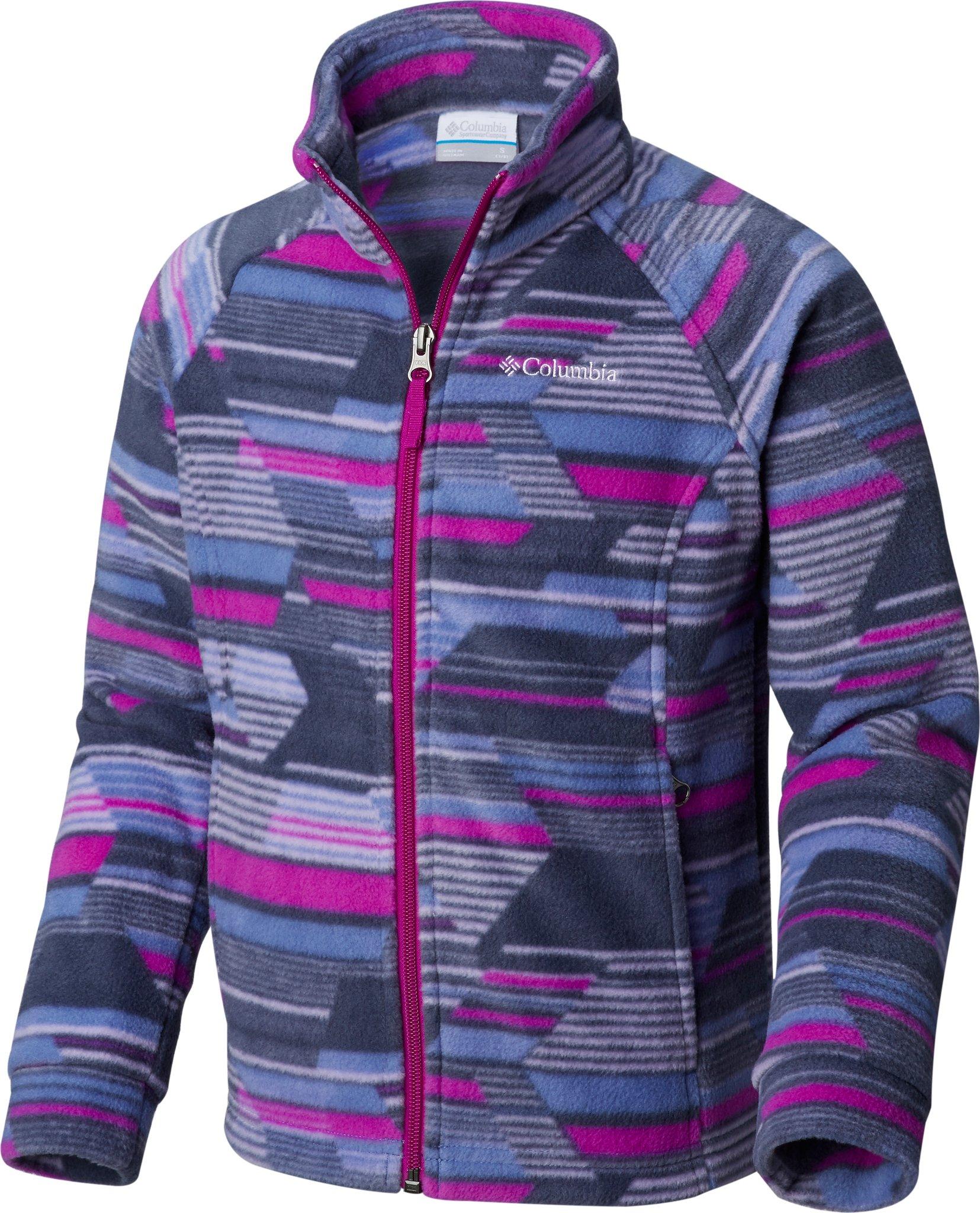 Product gallery image number 1 for product Benton Springs II Printed Fleece Jacket - Girls