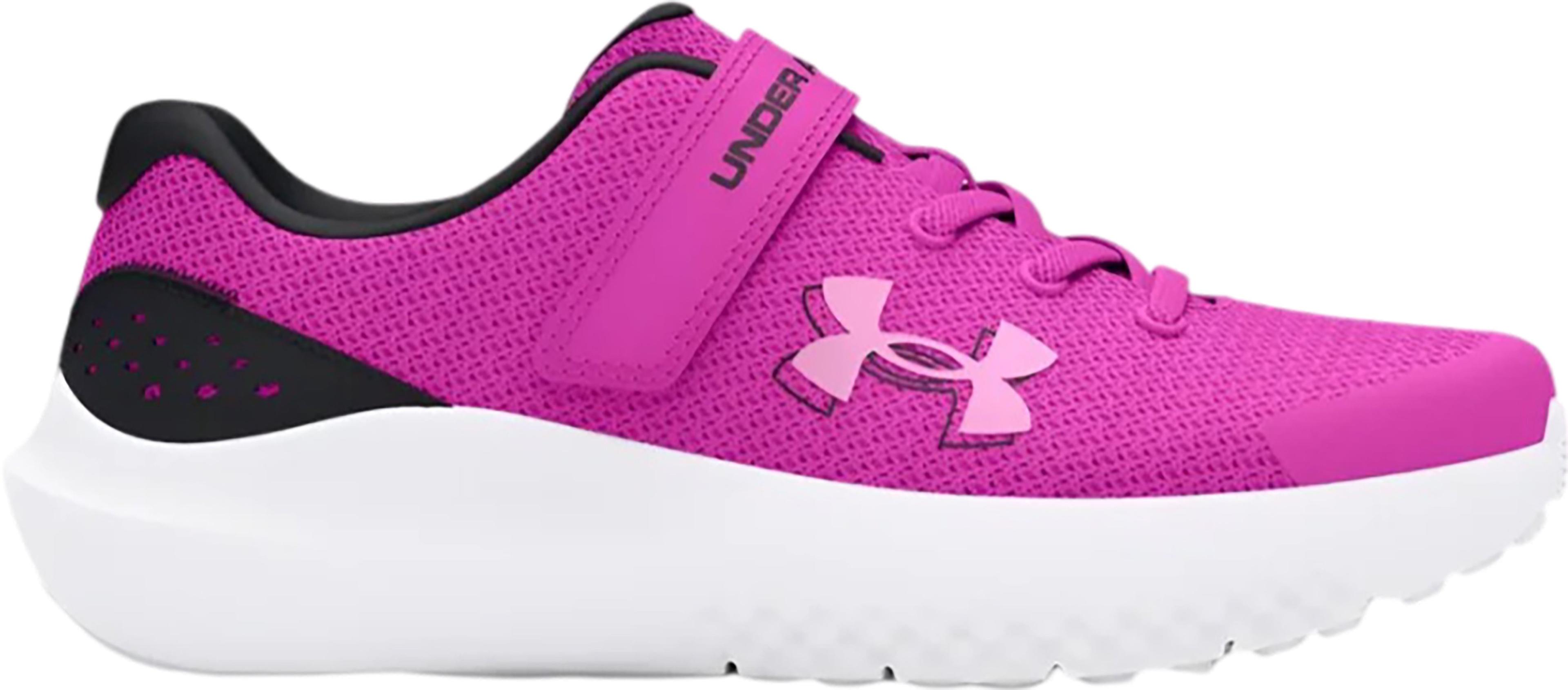 Product gallery image number 1 for product Pre-School UA Surge 4 AC Running Shoes - Girls