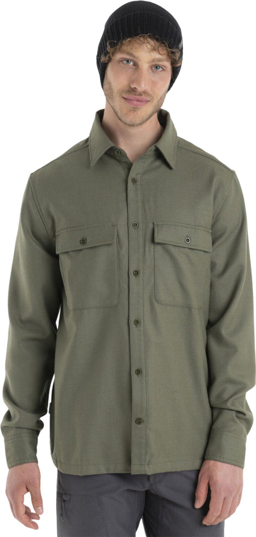 Product gallery image number 1 for product Merino 200 Dawnder Long Sleeve Flannel Shirt - Men's