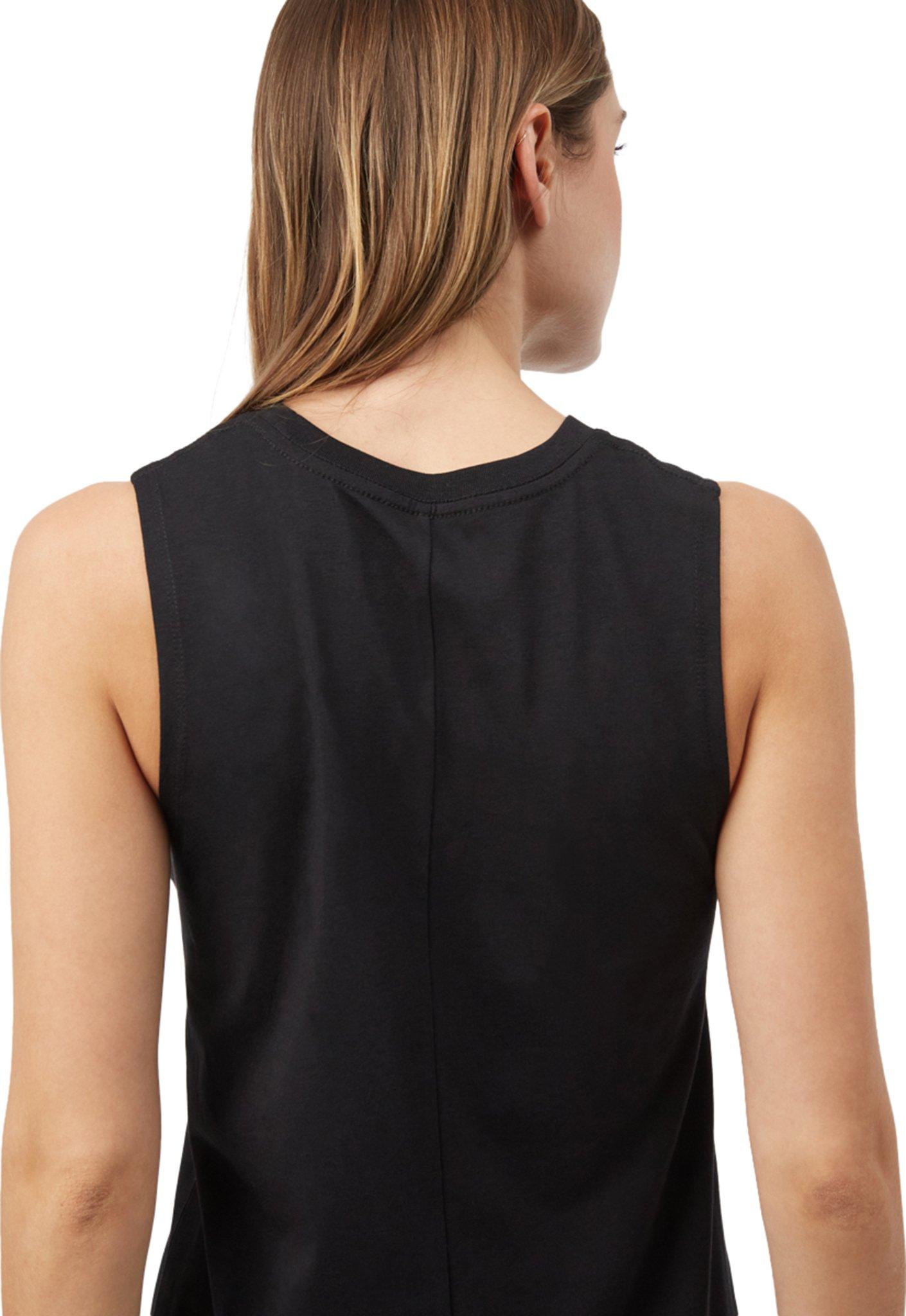 Product gallery image number 4 for product Mid-Length Knit Side Slit Tank Dress - Women's