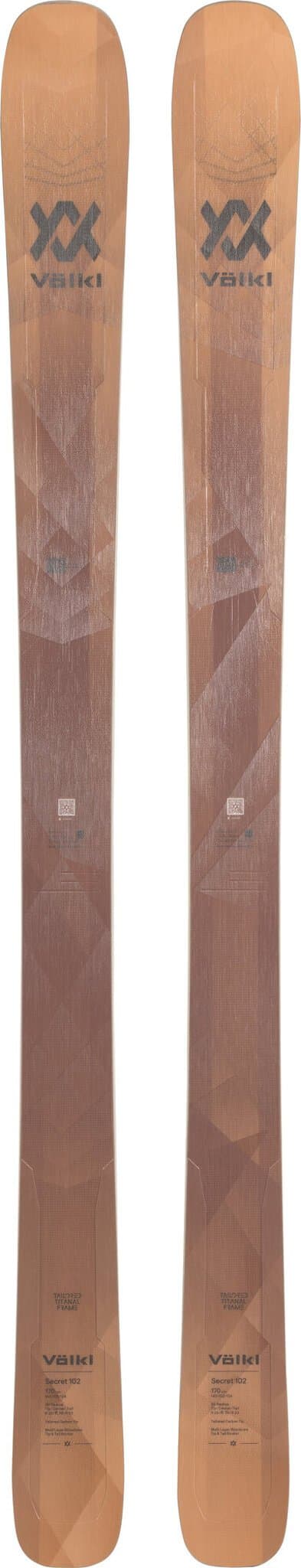 Numéro de l'image de la galerie de produits 1 pour le produit Skis Secret 102 - Femme