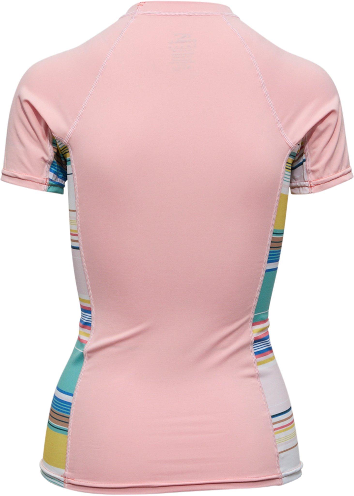 Product gallery image number 2 for product Side Print S/S Rash Guard Tee - Women's