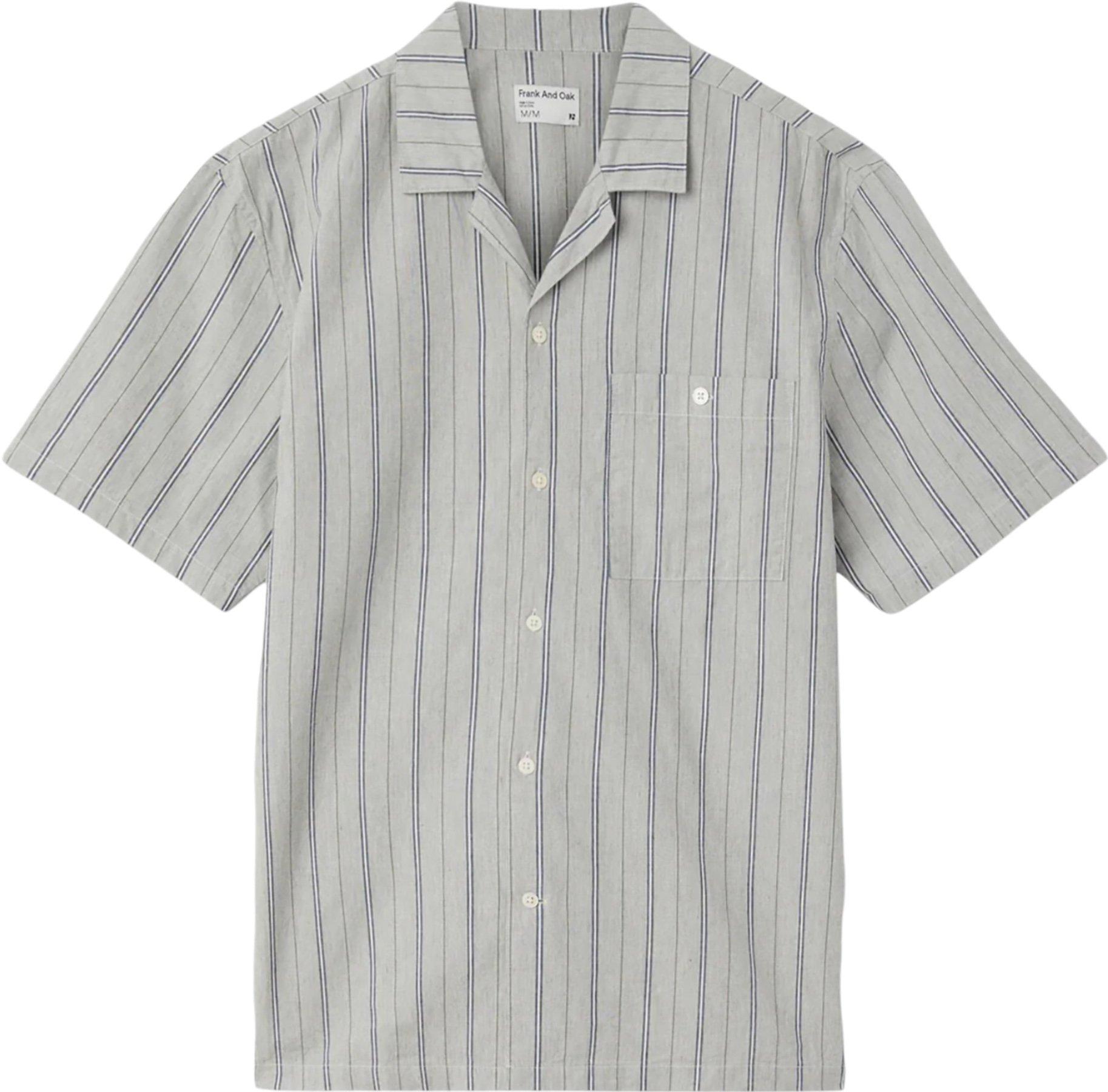 Image de produit pour Chemise à col cranté à rayures - Homme