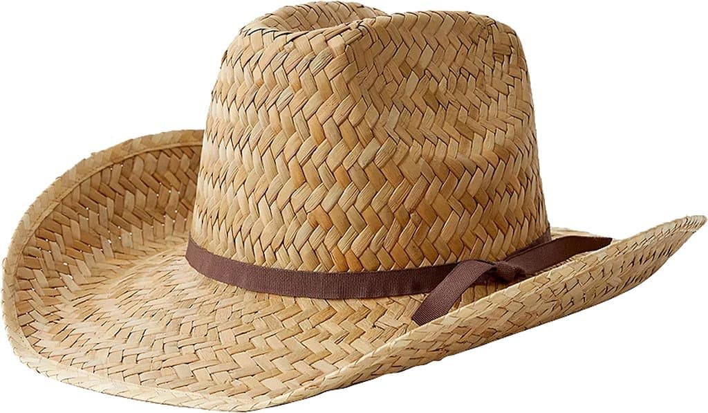 Image de produit pour Chapeau de cowboy en paille Houston - Homme