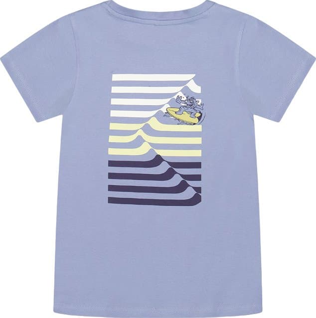 Product gallery image number 2 for product Front and Back Print Organic Jersey Tee - Little Boys