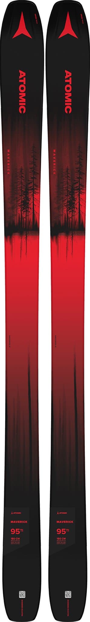 Product gallery image number 1 for product Maverick 95 Ti Skis - Men's