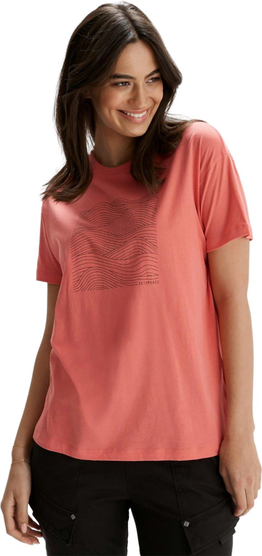 Product gallery image number 3 for product Ripple Organic Cotton T-Shirt - Women's