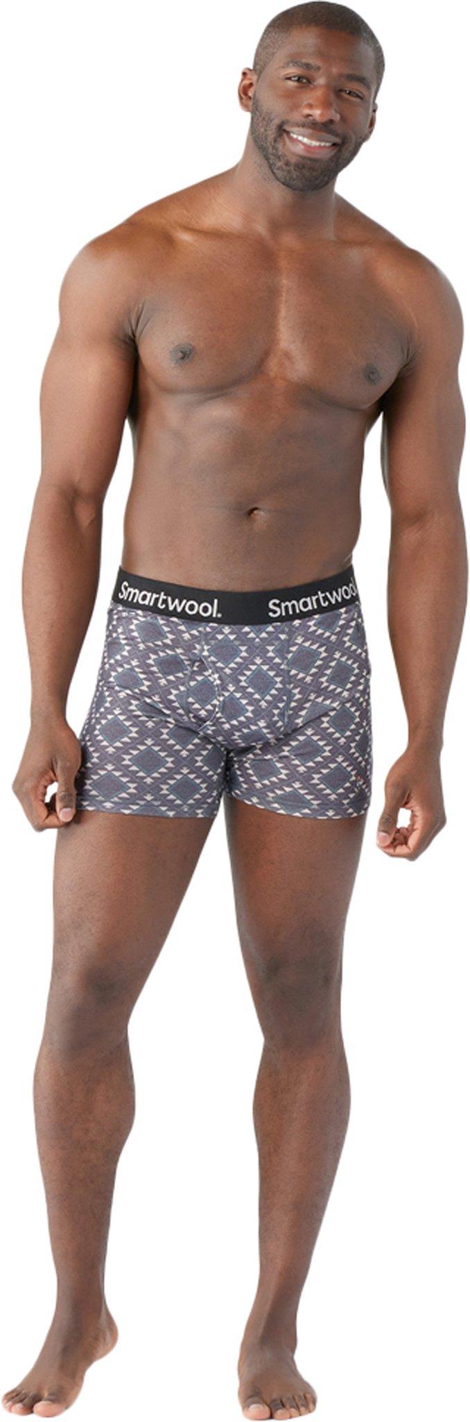 Product gallery image number 2 for product Merino Print Boxed Boxer Brief - Men's 